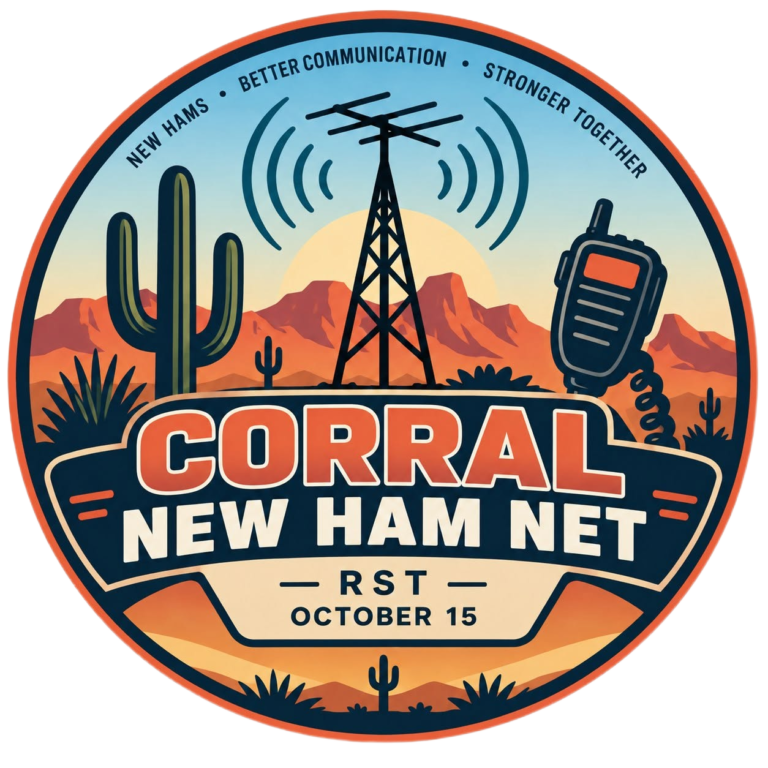 New Ham Net at the Corral Logo